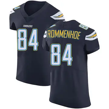 Men's Erik Krommenhoek Los Angeles Chargers Elite Navy Blue Team Color Vapor Untouchable Jersey