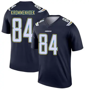 Men's Erik Krommenhoek Los Angeles Chargers Legend Navy Jersey