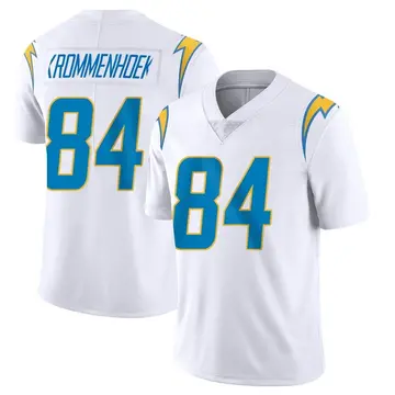 Men's Erik Krommenhoek Los Angeles Chargers Limited White Vapor Untouchable Jersey