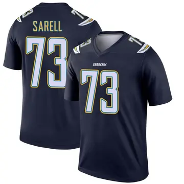 Men's Foster Sarell Los Angeles Chargers Legend Navy Jersey