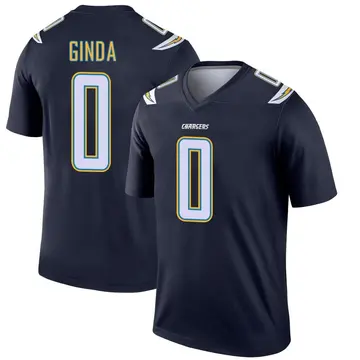 Men's Frank Ginda Los Angeles Chargers Legend Navy Jersey