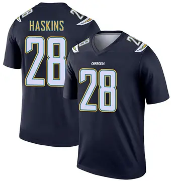 Men's Hassan Haskins Los Angeles Chargers Legend Navy Jersey