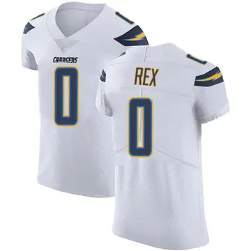 Men's Isaac Rex Los Angeles Chargers Elite White Vapor Untouchable Jersey