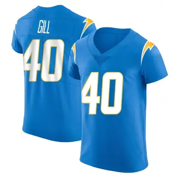 Men's Jaelen Gill Los Angeles Chargers Elite Blue Alternate Vapor Untouchable Jersey