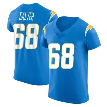 Men's Jamaree Salyer Los Angeles Chargers Elite Blue Alternate Vapor Untouchable Jersey