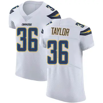 Men's Ja'Sir Taylor Los Angeles Chargers Elite White Vapor Untouchable Jersey