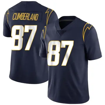 Men's Jeff Cumberland Los Angeles Chargers Limited Navy Team Color Vapor Untouchable Jersey