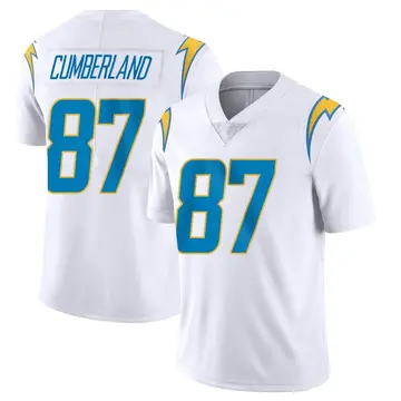 Men's Jeff Cumberland Los Angeles Chargers Limited White Vapor Untouchable Jersey