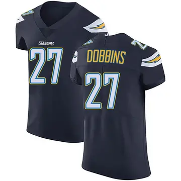 Men's J.K. Dobbins Los Angeles Chargers Elite Navy Blue Team Color Vapor Untouchable Jersey