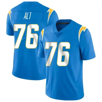 Men's Joe Alt Los Angeles Chargers Limited Blue Powder Vapor Untouchable Alternate Jersey