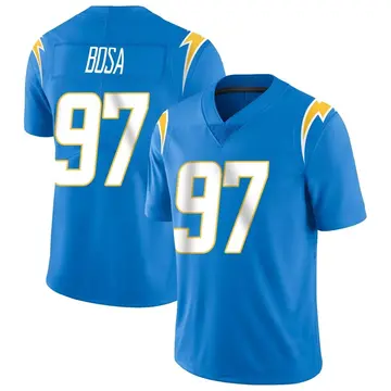 Men's Joey Bosa Los Angeles Chargers Limited Blue Powder Vapor Untouchable Alternate Jersey