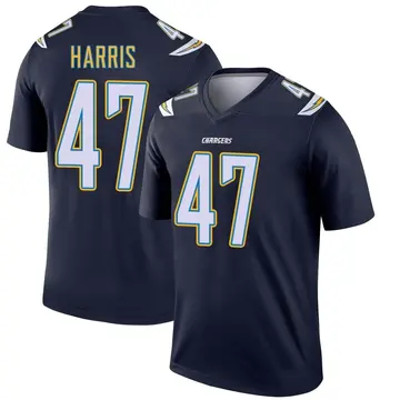 Men's Josh Harris Los Angeles Chargers Legend Navy Jersey