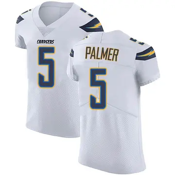 Men's Joshua Palmer Los Angeles Chargers Elite White Vapor Untouchable Jersey