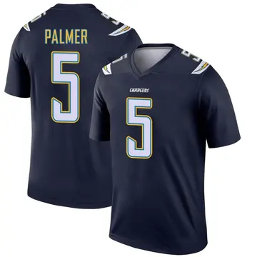 Men's Joshua Palmer Los Angeles Chargers Legend Navy Jersey