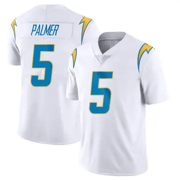 Men's Joshua Palmer Los Angeles Chargers Limited White Vapor Untouchable Jersey