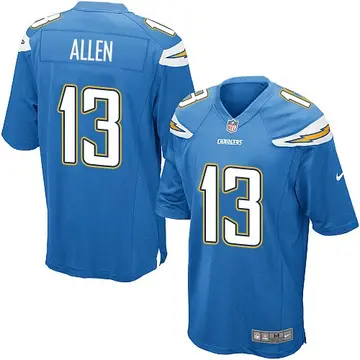 Nike Keenan Allen Los Angeles Chargers Limited Blue Electric Color Rush  Jersey - Men's