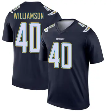 Men's Kendall Williamson Los Angeles Chargers Legend Navy Jersey