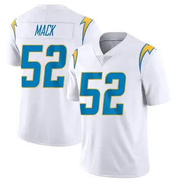 Men's Khalil Mack Los Angeles Chargers Limited White Vapor Untouchable Jersey