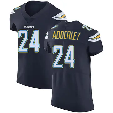 NFL Auction  Crucial Catch - Chargers Nasir Adderley Game Worn Jersey  (10/6/21) Size 40