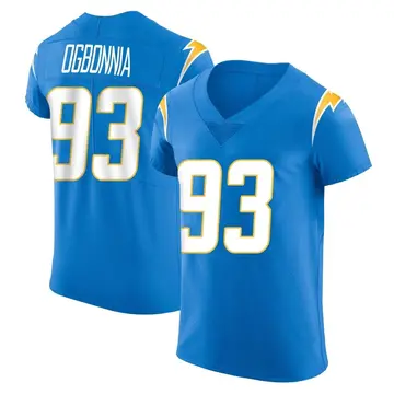 Men's Otito Ogbonnia Los Angeles Chargers Elite Blue Alternate Vapor Untouchable Jersey