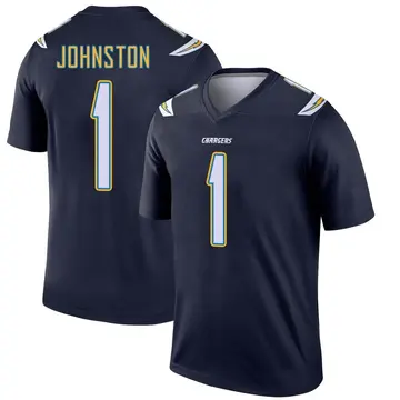 Men's Quentin Johnston Los Angeles Chargers Legend Navy Jersey