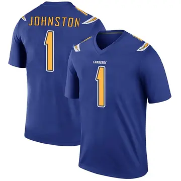 Elijah Dotson Men's Nike Royal Los Angeles Chargers Alternate Custom Game Jersey Size: Medium