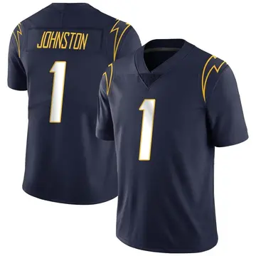 Men's Quentin Johnston Los Angeles Chargers Limited Navy Team Color Vapor Untouchable Jersey