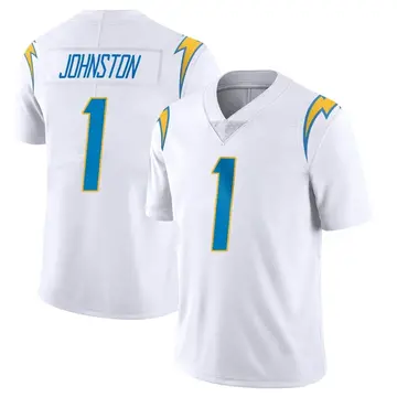 Men's Nike Quentin Johnston White Los Angeles Chargers Away Game