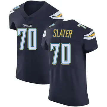 Men's Rashawn Slater Los Angeles Chargers Elite Navy Blue Team Color Vapor Untouchable Jersey