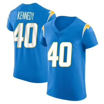 Men's Robert Kennedy Los Angeles Chargers Elite Blue Alternate Vapor Untouchable Jersey