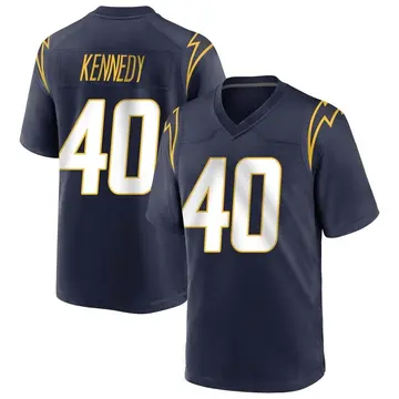 Men's Robert Kennedy Los Angeles Chargers Game Navy Team Color Jersey