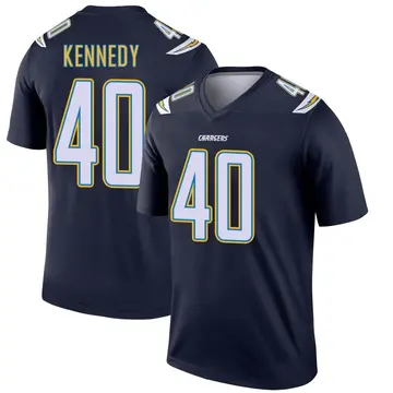 Men's Robert Kennedy Los Angeles Chargers Legend Navy Jersey