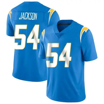 Men's Savion Jackson Los Angeles Chargers Limited Blue Powder Vapor Untouchable Alternate Jersey