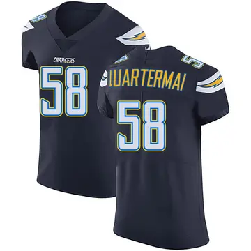 Men's Shaquille Quarterman Los Angeles Chargers Elite Navy Blue Team Color Vapor Untouchable Jersey