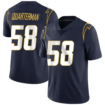 Men's Shaquille Quarterman Los Angeles Chargers Limited Navy Team Color Vapor Untouchable Jersey