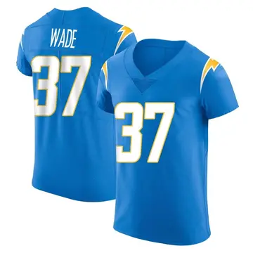 Men's Shaun Wade Los Angeles Chargers Elite Blue Alternate Vapor Untouchable Jersey