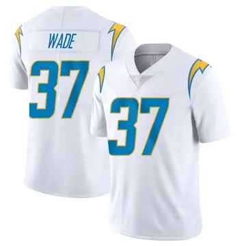 Men's Shaun Wade Los Angeles Chargers Limited White Vapor Untouchable Jersey