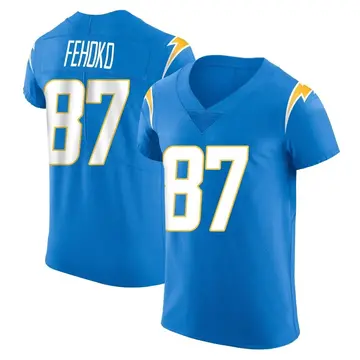 Men's Simi Fehoko Los Angeles Chargers Elite Blue Alternate Vapor Untouchable Jersey