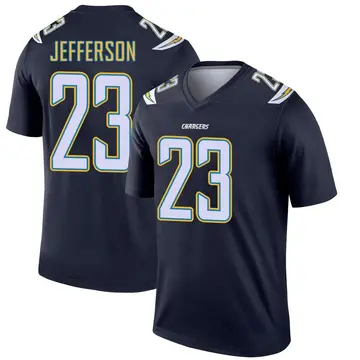 Men's Tony Jefferson Los Angeles Chargers Legend Navy Jersey