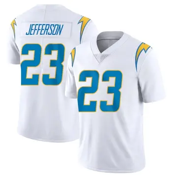 Men's Tony Jefferson Los Angeles Chargers Limited White Vapor Untouchable Jersey