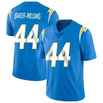 Men's Tyler Baker-Williams Los Angeles Chargers Limited Blue Powder Vapor Untouchable Alternate Jersey