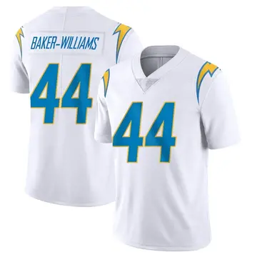 Men's Tyler Baker-Williams Los Angeles Chargers Limited White Vapor Untouchable Jersey