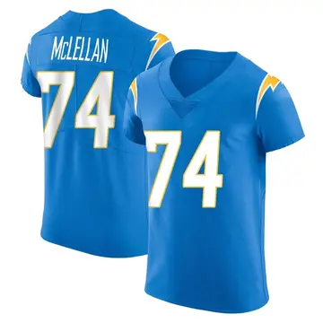 Men's Tyler McLellan Los Angeles Chargers Elite Blue Alternate Vapor Untouchable Jersey