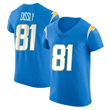 Men's Will Dissly Los Angeles Chargers Elite Blue Alternate Vapor Untouchable Jersey