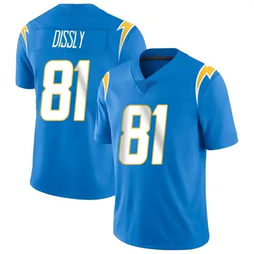 Men's Will Dissly Los Angeles Chargers Limited Blue Powder Vapor Untouchable Alternate Jersey