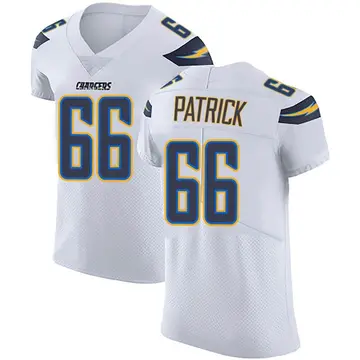 Men's Willis Patrick Los Angeles Chargers Elite White Vapor Untouchable Jersey