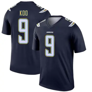 Men's Younghoe Koo Los Angeles Chargers Legend Navy Jersey