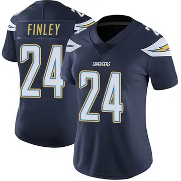 Women's AJ Finley Los Angeles Chargers Limited Navy Team Color Vapor Untouchable Jersey