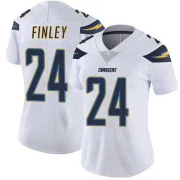 Women's AJ Finley Los Angeles Chargers Limited White Vapor Untouchable Jersey