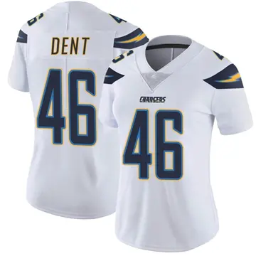 Women's Akeem Dent Los Angeles Chargers Limited White Vapor Untouchable Jersey